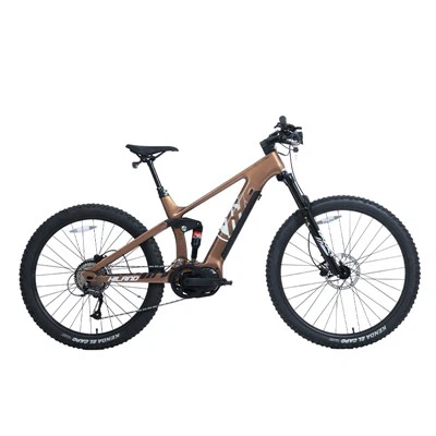 Cadre furcă cu suspensie din fibră de carbon Bicicletă electrică de munte