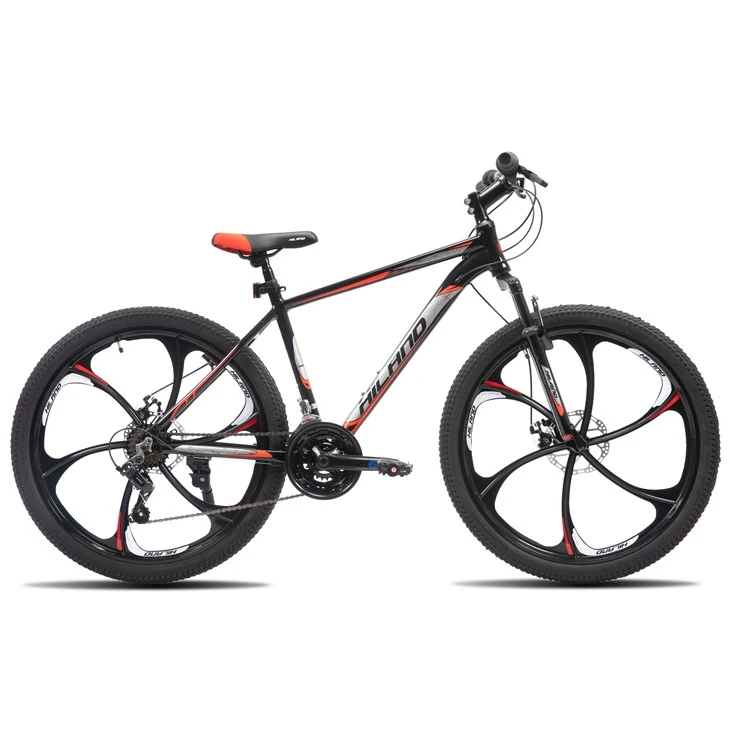 Bicicletă de munte JOYKIE HILAND 26 inch, cadru din aluminiu, frâne cu disc dublu, 18 viteze
